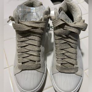 P448 Zebra Stripe high tops.